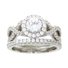 Load image into Gallery viewer, Cubic Zirconium CZ SS Bridal Sterling Silver