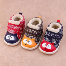 Load image into Gallery viewer, Baby cotton shoes color matching baby soft sole