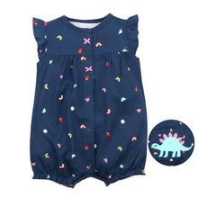 Load image into Gallery viewer, Baby Girl Clothes One-Piece Jumpsuits Baby Clothing Cotton Short Romper Infant Girl Clothes