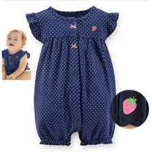 Load image into Gallery viewer, Baby Girl Clothes One-Piece Jumpsuits Baby Clothing Cotton Short Romper Infant Girl Clothes