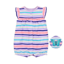 Load image into Gallery viewer, Baby Girl Clothes One-Piece Jumpsuits Baby Clothing Cotton Short Romper Infant Girl Clothes