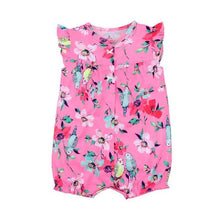 Load image into Gallery viewer, Baby Girl Clothes One-Piece Jumpsuits Baby Clothing Cotton Short Romper Infant Girl Clothes