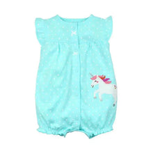 Load image into Gallery viewer, Baby Girl Clothes One-Piece Jumpsuits Baby Clothing Cotton Short Romper Infant Girl Clothes