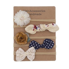 Load image into Gallery viewer, Baby Headbands Newborn hair Bows Kids Toddler headband Elastic Hair Band headwear children Girl Gorgeous Hair Accessories For Baby Girls