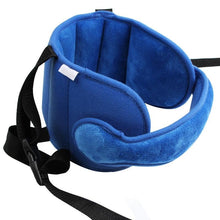 Load image into Gallery viewer, Baby Kids Adjustable Safety Car Seat pillow Head Support Fixed Soft Sleeping Pillows Neck Protection Headrest Sleep Positioners Child Head Support for Car Seats Safe Comfortable Head & Neck Pillow Support Solution for Front Facing Car Seats