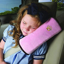 Load image into Gallery viewer, Baby Seat Belt Cover Safe Seat Belts Pillow Pad Car Belt Extender for Stroller and Car Seat Premium Seat Belt Cover Seat Belt Adjuster Headrest Hooks Car seat Strap Covers Seat Belt Pillow, Seat Belt Adjuster for Kids, Seat Belt Cushion for Kid
