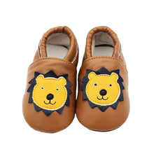 Load image into Gallery viewer, Baby Shoes Leather Newborn Booties For Babies Baby Infant Toddler Moccasins Shoes