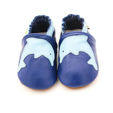 Load image into Gallery viewer, Baby Shoes Leather Newborn Booties For Babies Baby Infant Toddler Moccasins Shoes