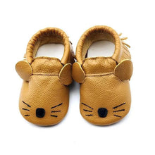 Load image into Gallery viewer, Baby Shoes Leather Newborn Booties For Babies Baby Infant Toddler Moccasins Shoes