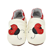 Load image into Gallery viewer, Baby Shoes Leather Newborn Booties For Babies Baby Infant Toddler Moccasins Shoes