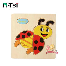 Load image into Gallery viewer, Baby Wooden Puzzle Toys for Toddlers Developing Educational Kids Toys For Children Game Cartoon Animal Gift 3 Years