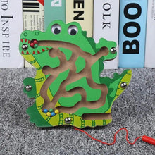 Load image into Gallery viewer, Baby Wooden Toy for Children Magnetic Maze Balance Board Wood game , Maze Puzzle baby Toys 0-12Months