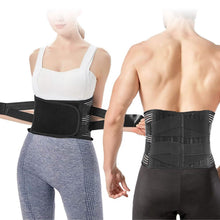 Load image into Gallery viewer, Back Support Brace Breathable Mesh Lumbar Support Belt