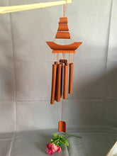 Load image into Gallery viewer, Bamboo Wind Chimes Pendant Balcony Outdoor Yard Garden Home Handmade Craft Wind Chimes With Rotating Hook Outdoor Decor Wind Chimes for Garden Patio Yard Home Antique Tubes Bell Handmade Wind Chime Wall Hanging Crafts Gift