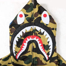 Load image into Gallery viewer, Camouflage Thin Hooded Zipper Jacket Shark Jacket