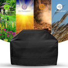 Load image into Gallery viewer, Barbeque Grill Covers Waterproof BBQ Grill Cover Compatible for UV Resistant Gas Grill Cover Barbecue Grill Cover Waterproof Universal Drawstring Grille Stove Oven Guard Protector BBQ Accessories