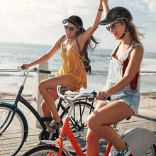 Load image into Gallery viewer, Baseball Cap Anti-UV Cycling Motorcycle Hat Leather Helmet