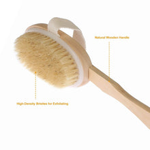 Load image into Gallery viewer, Bath Brush 15" Shower Body Back Scrubber