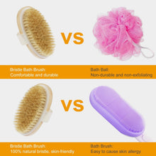 Load image into Gallery viewer, Bath Brush 15" Shower Body Back Scrubber