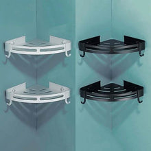 Load image into Gallery viewer, Bathroom Shelf Space Aluminum Wall Mount Triangle Shower Corner Storage Rack