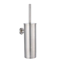 Load image into Gallery viewer, Bathroom Toilet Brush Holder Matt Black Stainless Steel Toilet Brush Wall Mounted For Bathroom Storage And Organization Toilet Bowl Brush with Stainless Steel Handle Durable Bristles Deep Cleaning Compact Bathroom Brush Save Space Good Grip