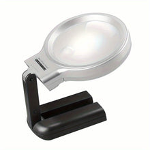 Load image into Gallery viewer, Foldable HD Multi-Power Magnifying Glass (Handheld & Desktop)