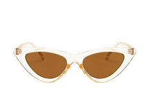 Load image into Gallery viewer, Luxury Modern Cat Eye Fashion Retro Classic Lady and Woman Sunglasses With Triange Frame With UV 400 Protection