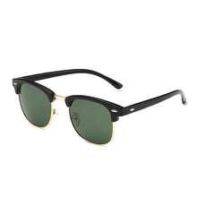 Load image into Gallery viewer, New Fashion Semi Rimless Retro Classic Luxury Polarized Sunglasses Men And Women Brand Designer Half Frame Sun Glasses Classic Oculos De Sol With UV400 Protection