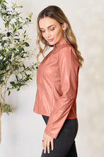 Load image into Gallery viewer, Women Classic Neck Zip-Up Jacket For Everyday Wear Elegant Girls Jacket