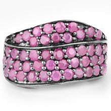 Load image into Gallery viewer, 2.33 Carat Genuine Ruby .925 Sterling Silver Ring