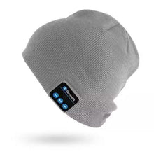 Load image into Gallery viewer, Beanie with Built In Wireless Bluetooth Headphones