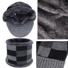 Load image into Gallery viewer, Beany Skellies Beanies Men Winter Hats For Men Winter Cap Necks Women Knitted Hat Male Mask Bonnet Winter Beanie Hat Cap Winter Scarf Hat Set Outdoor Sport Warm Beanies Hat For Men Knitted Hats Bandana Hiking Camping Kid Neck Warmer Cap