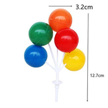 Load image into Gallery viewer, Bear Candle Birthday Cake Props Topper Card Cute Fantasy Cup Dessert Smiley Love Bear Table Dress Up Cake Props Party Cake Decor Supplies Toppers Birthday Cupcake Topper Various Cake Decorations for Birthday Party Photo Prop