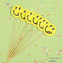 Load image into Gallery viewer, Bear Candle Birthday Cake Props Topper Card Cute Fantasy Cup Dessert Smiley Love Bear Table Dress Up Cake Props Party Cake Decor Supplies Toppers Birthday Cupcake Topper Various Cake Decorations for Birthday Party Photo Prop