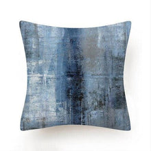 Load image into Gallery viewer, Beautiful Blue Print Polyester Pillow Case Waist Soft Fiber Cushion Sofa Car Cushion Cover Artwork Home Decorative Pillows Covers Cushion Cover For Bedroom Sofa Living Room Home Pillowcase