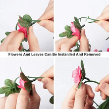 Load image into Gallery viewer, Beautifully Designed 250CM Rose Artificial Flowers Christmas Garland for Wedding Home Room Decoration Spring Autumn Garden Arch Fake Plant Vine