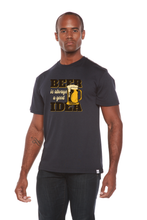 Load image into Gallery viewer, Beer Idea Men's Bamboo Viscose/Organic Cotton Short Sleeve Graphic T-Shirt