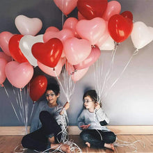Load image into Gallery viewer, Modern 100Pc Red Pink Balloons 10Inch Love Heart Latex Balloons For Wedding Party and Celebration Helium Balloon Valentines Day Birthday Party Inflatable Balloons