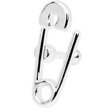 Load image into Gallery viewer, 16G Open Safety Pin Tragus Cartilage Earring