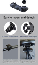 Load image into Gallery viewer, Bicycle Alarm Taillight Anti Theft USB Rechargeable Bicycle Rear Tail Light Turn Signal Warning Cycling Light Bike Alarm With Remote Rechargeable Rear Bike Light Waterproof Auto ON/Off Bicycle Lights Bike Turn Signals Brake Light