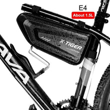 Load image into Gallery viewer, Bicycle Bag Rainproof Road Bike Bag 1.2L Large Capactity Cycling Seat Post Rear Bag For Bicycle Accessories Bike Bag Bicycle Under Seat Pouch Cycling Wedge Pack For Mountain Road Cycling Accessories Storage