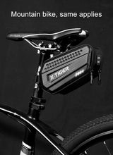 Load image into Gallery viewer, Bicycle Bag Rainproof Road Bike Bag 1.2L Large Capactity Cycling Seat Post Rear Bag For Bicycle Accessories Bike Bag Bicycle Under Seat Pouch Cycling Wedge Pack For Mountain Road Cycling Accessories Storage