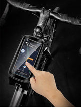 Load image into Gallery viewer, Bicycle Bag Rainproof Road Bike Bag 1.2L Large Capactity Cycling Seat Post Rear Bag For Bicycle Accessories Bike Bag Bicycle Under Seat Pouch Cycling Wedge Pack For Mountain Road Cycling Accessories Storage