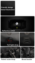 Load image into Gallery viewer, Bicycle Bag Waterproof Big Capacity Handlebar Bag 2 Piece Front Tube Cycling Bag Bike Accessories Bike Bag Waterproof Bike Handlebar Bag Bicycle For Sport Bicycle Cycling Accessories
