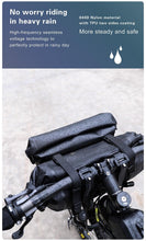 Load image into Gallery viewer, Bicycle Bag Waterproof Big Capacity Handlebar Bag 2 Piece Front Tube Cycling Bag Bike Accessories Bike Bag Waterproof Bike Handlebar Bag Bicycle For Sport Bicycle Cycling Accessories
