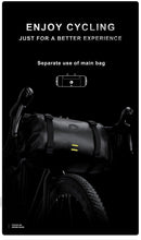 Load image into Gallery viewer, Bicycle Bag Waterproof Big Capacity Handlebar Bag 2 Piece Front Tube Cycling Bag Bike Accessories Bike Bag Waterproof Bike Handlebar Bag Bicycle For Sport Bicycle Cycling Accessories