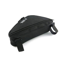 Load image into Gallery viewer, Bicycle Bag Waterproof Bike Triangle Bag Storage Mobile Phone Cycling Bag Bike Tube Pouch Holder Accessories Bike Frame Storage Bag Water Resistant Cycling Handlebar Top Tube Bag Under Seat Pouch Strap-On Adjustable Install Position