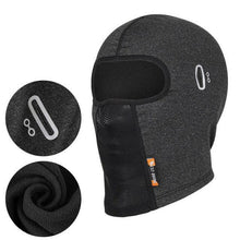 Load image into Gallery viewer, Bicycle Balaclava Mask With Glasses Hole Plus Velvet Warm Windproof Dustproof Headgear Unisex Cycling Equipment Balaclava Moto Riding Motorbike Biker Racing Breather Mask Tactical Airsoft Cap Scarf Mask Ski Hat Spring Summer For Men Women