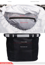 Load image into Gallery viewer, Bicycle Basket Handlebar Cycling Carryings Holder Bike Riding Pouch Cycle Biking Front Baggage Bag Load Bike Basket Detachable Bicycle Basket Folding Small Pet Cat Dog Carrier Front Handlebar Basket For Most Mountain Bikes And Bicycles Easy Install