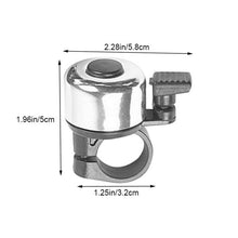 Load image into Gallery viewer, Bicycle Bell Alloy Mountain Road Bike Horn Sound Alarm For Safety Cycling Handlebar Metal Ring Bicycle Call Bike Accessories Aluminum Bicycle Bell Loud Crisp Clear Bike Bell Road Mountain Bike Ring Bell For Adults Kids Boys Girls